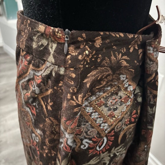 Vintage Harold’s Cotton Corduroy Skirt Whimsigoth Size 10 - Picture 7 of 7